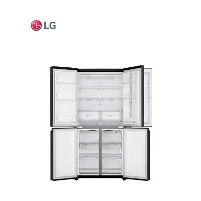 LG 敲一敲系列 643升大容量对开门冰箱 风冷无霜